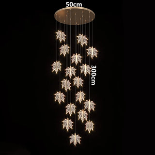 Mariana - Modern Leaf Pendant Chandelier
