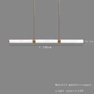 Crest - Modern Minimalist Marble Bar Wall Light Ceiling Light