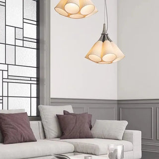 Adelphi - Hanging Ceiling Lamp in Translucent White Porcelain