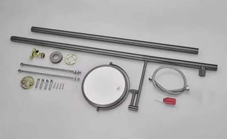 Eulah - Modern Ceiling Mounted Tap with Mirror