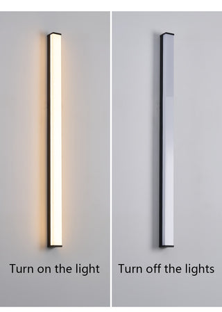 Leonidas - Modern Long Strip LED Outdoor Wall Light