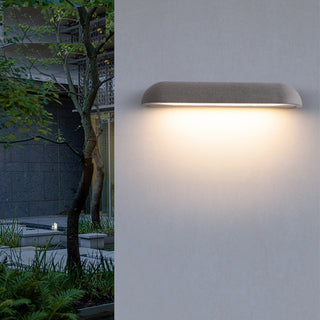 Melodie - LED White Opal Glass IP44 Outdoor Wall Washer Light