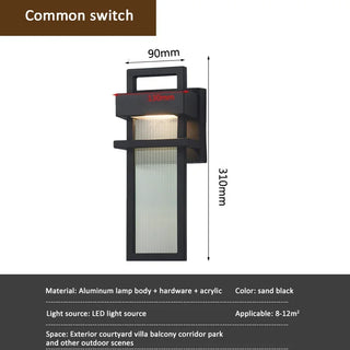 Gowor - Retro Sconce Outdoor Wall Light