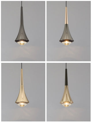 Yelena - LED Pendant Curved Ceiling Light