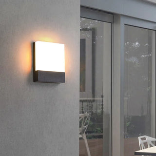 Browin - Modern Outdoor Square LED Light Box Wall Light