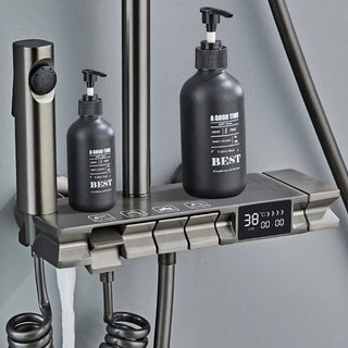 Alper  - Digital Waterfall Shower System Set Thermostatic