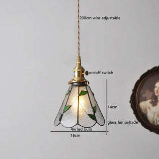 Amora Series - Colorful Glass Pendant LED Hanging Pendant Lights