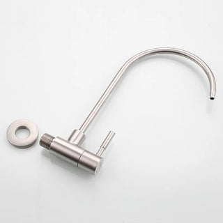 Cathrine - Nickel Bent Modern Cold Water Drinking Kitchen Tap