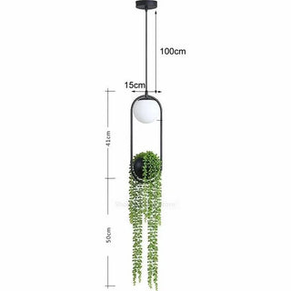 Malen - Nordic LED Plant Pendant Ceiling Light