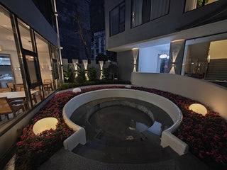 Hipolito - LED Waterproof  USB Chargeable RGB Color Indoor& Outdoor Stone Landscape Lighting
