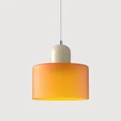 Mossel - Modern Long Line Small Minimalist Glass Pendant Light