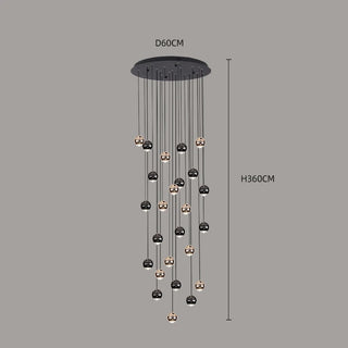 Regina - Minimalist Hanging Pendant Ceiling Chandelier
