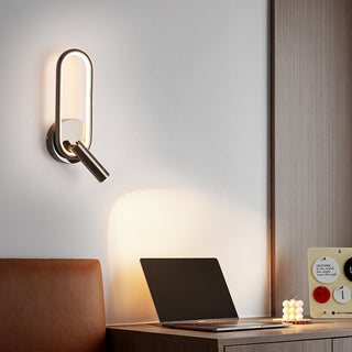 Cris - Modern Adjustable Ring LED Wall Reading Light