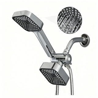 Teo - Square 2in1 Handheld Shower Set With Bracket Three way Water Distributor