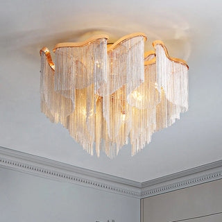 Verdelle - Modern Tassel Ceiling Chandelier