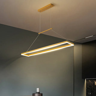 Ava - Minimalist Modern Wood Hanging Lamp