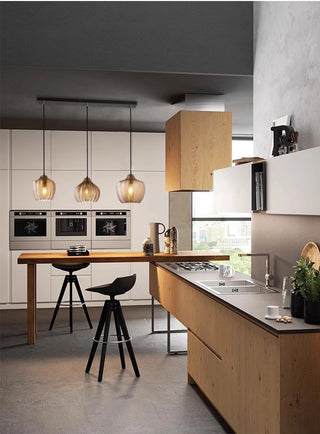 Charlotte - Nordic Perforated Glass Dome Hanging Pendant Ceiling Light