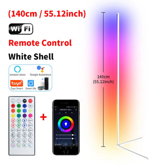 Arina - Modern Thin Bar RGB LED Floor Light