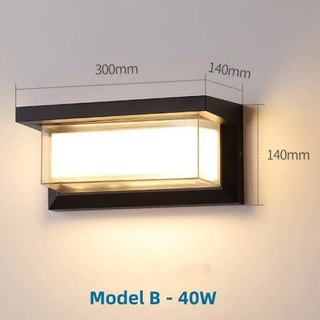 Oscar - Smart LED Outdoor Rectangle Wall Light