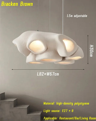 Octopod - Wabi-Sabi Hanging Multi-Hole Ceiling Light