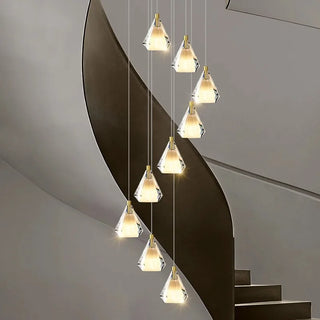 Martina - Crystal Pendant Hanging Chandelier