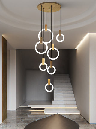 Bueno - LED Ring Hanging Chandelier