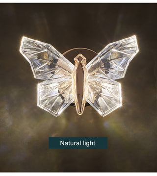 Colter - Modern Crystal Butterfly Wall Light And Pendant Hanging Ceiling Light