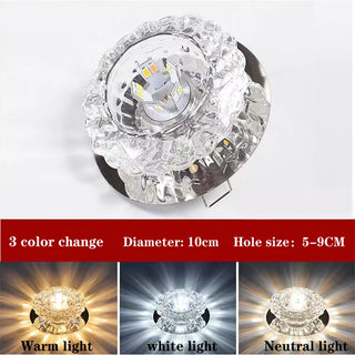 Kallang - K9 Crystal Recessed Modern Downlight