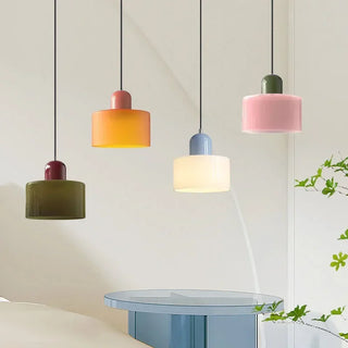 Mossel - Modern Long Line Small Minimalist Glass Pendant Light