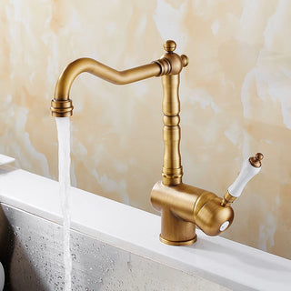 Ligia - Antique Sink Mixer Single Lever Tap