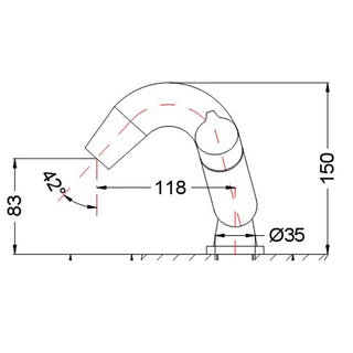 Carron - 360 Degree Rotatable Mixer Tap