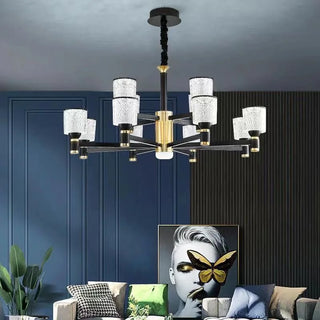 Nagina - Modern Gold Crystal Round Ceiling Chandelier