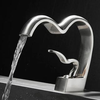Stefano - Love Heart Shaped Hot/Cold Mixer Basin Tap