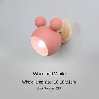 Panya - Wooden Modern Nordic Round Wall Light