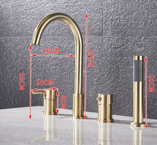 Hera - Deck Mounted Bathroom Tap Set