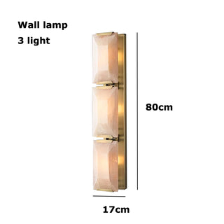 Auralis - Retro Vintage Marble Shade Ceiling Light Chandelier