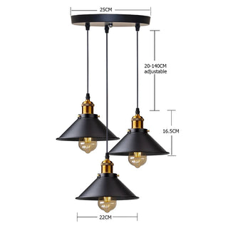 Allen - Vintage Pendant Industrial Ceiling Light