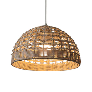 Lublin - Natural Rattan Hand-Woven Bamboo Ceiling Pendant Light