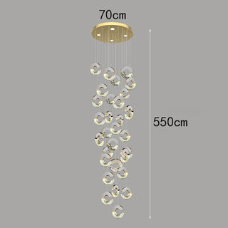 Gunel - Crystal Pendant Ceiling Chandelier