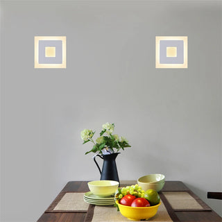 Kamille - Square Steps & Wall LED Lights