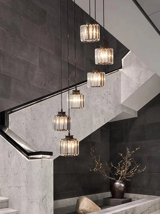 Gaspar - Crystal Hanging Pendant Chandelier