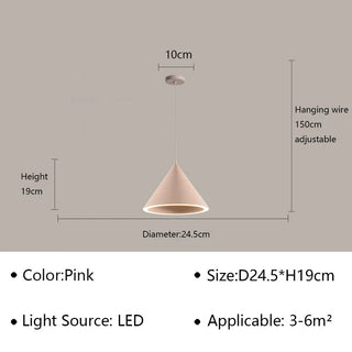 Jebel - Macaron Modern LED Pendant Hanging Light
