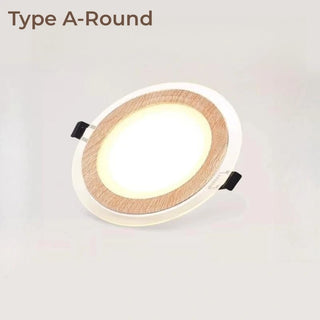Pasir - Ultra Thin LED Wood Grain Ceiling Recessed Downlight