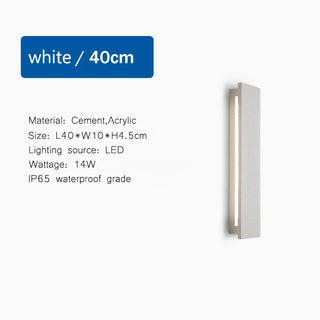 Lydia- LED IP65 Outdoor Wall Light