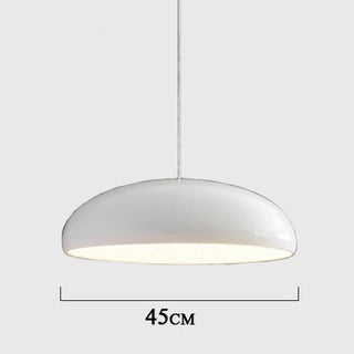 Laila - Disc Glossy Modern Single Head Pendant Light