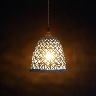 Lowrys - Patterned Ceramic Hanging Pendant Ceiling Light