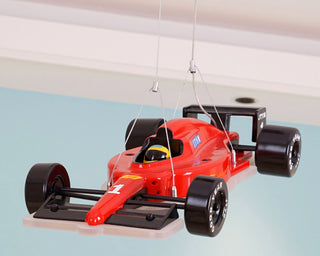 Niklas - Boys Ceiling Light Hanging Racing Car