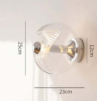 Dorothea - Nordic Glass Lamp Shade Creative Single Head Pendant Light