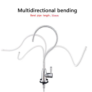 Petrina - Modern Multidirectional Stainless Steel Cold Water Drinking Tap