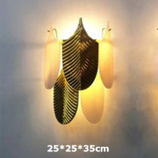 Victoria - Modern Abstract Tiered Patterned Glass Leaf Dimmable Chandelier